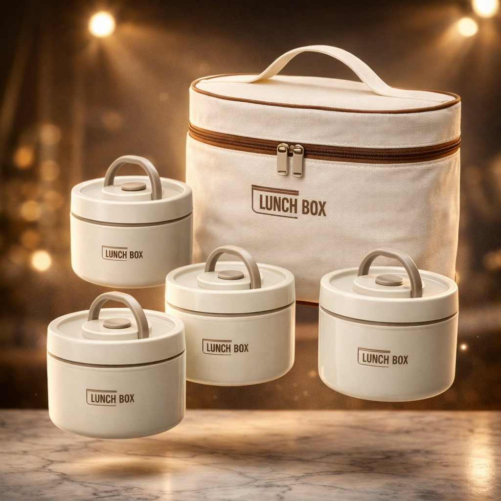 LunchPro: 4 Loncheras Térmicas + Maleta Gratis