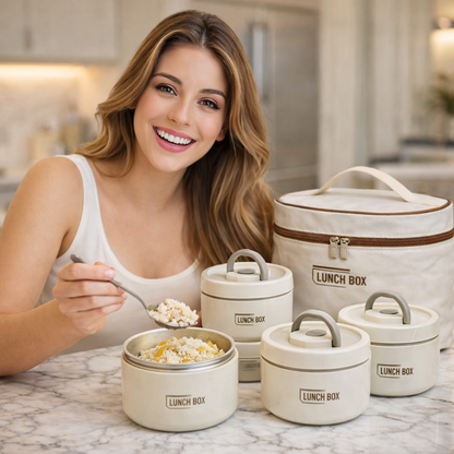 LunchPro: 4 Loncheras Térmicas + Maleta Gratis