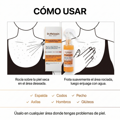 DrMelaxin Exfoliante: Brilla con una piel renovada hoy
